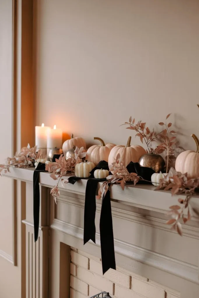 Blush Mantel Garland