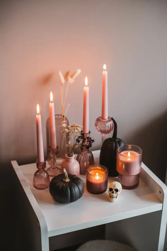 Pink Candle Corner