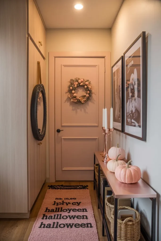 Pink Entryway Makeover