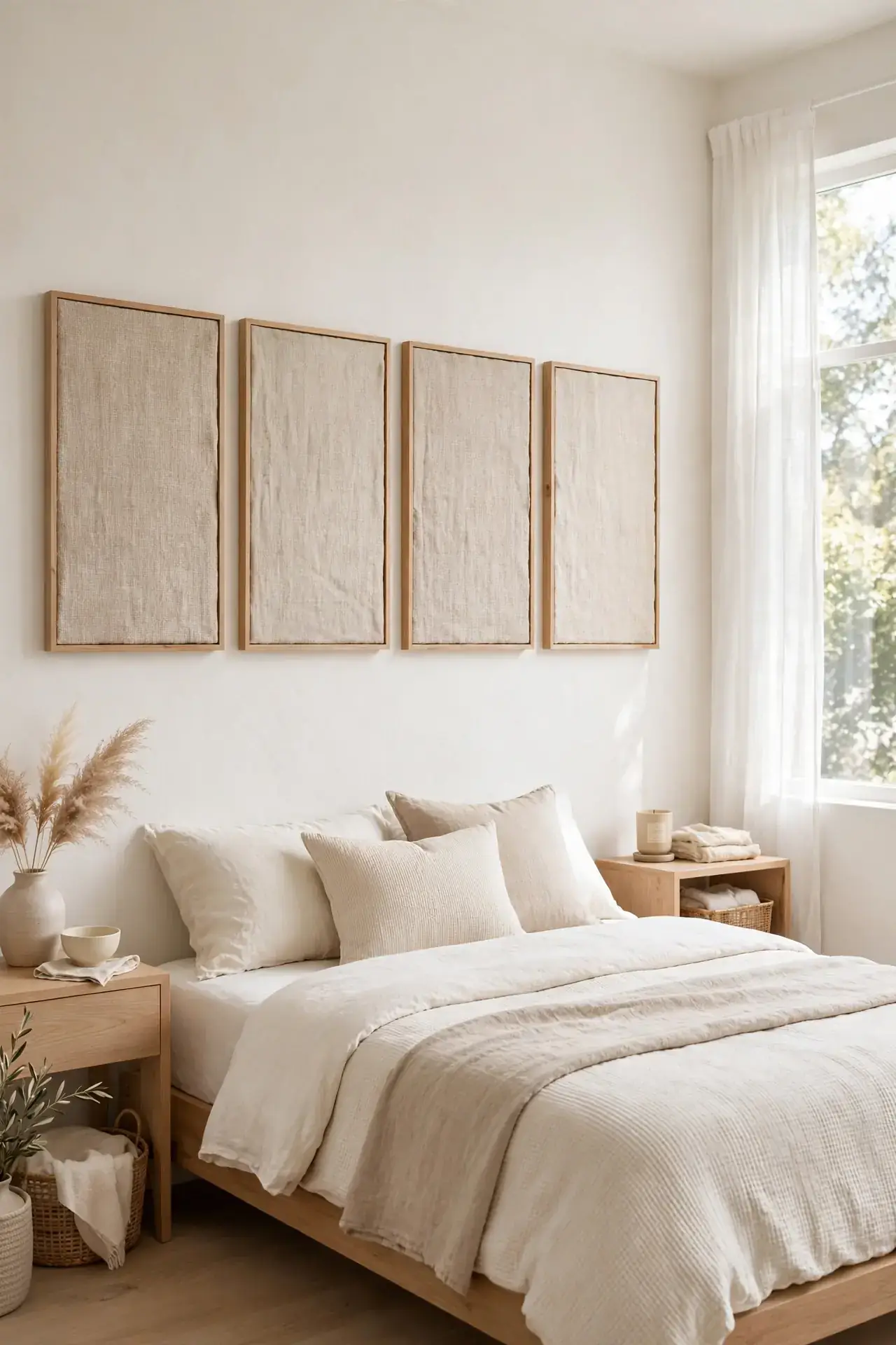 Framed Fabric Panels