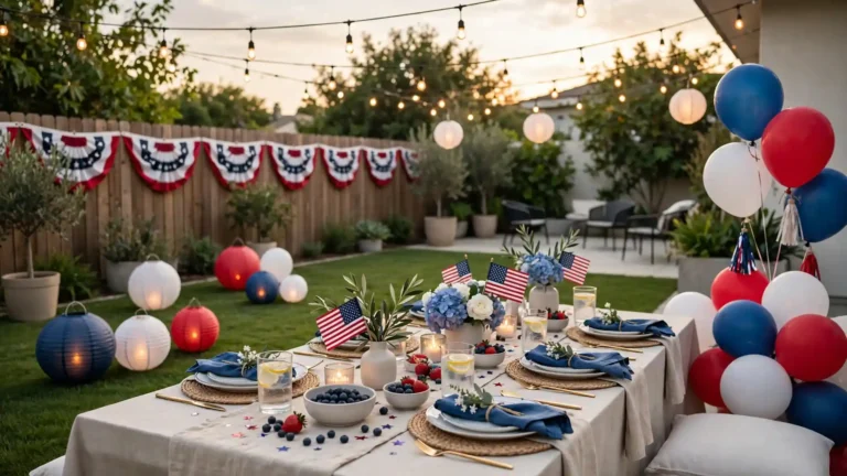 4th of july backyard party ideas