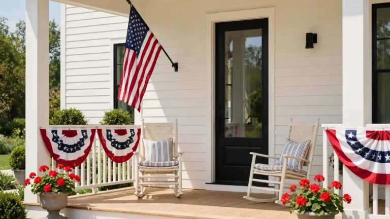 4th of july front porch decor ideas