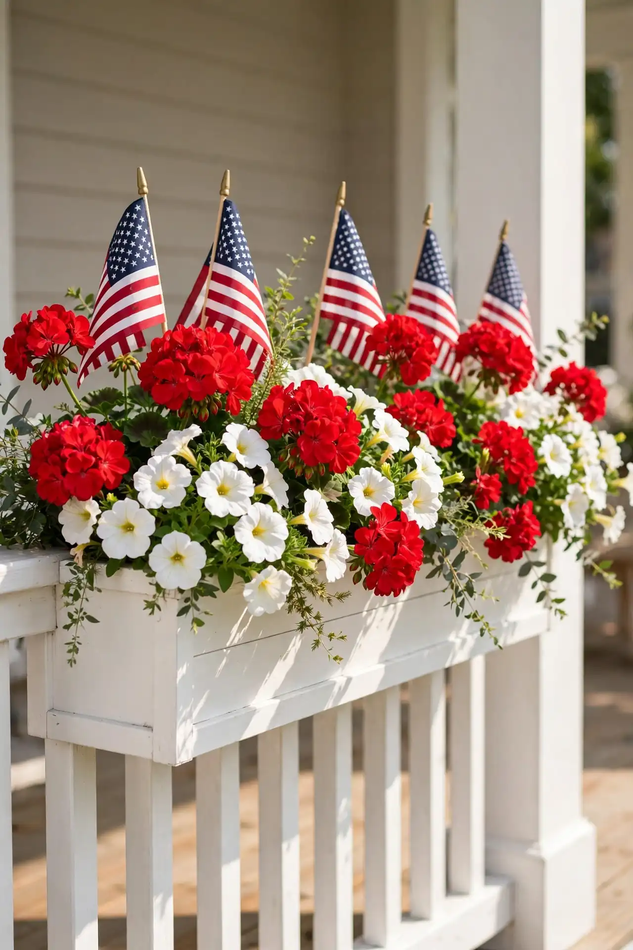 Flag Planter Boxes