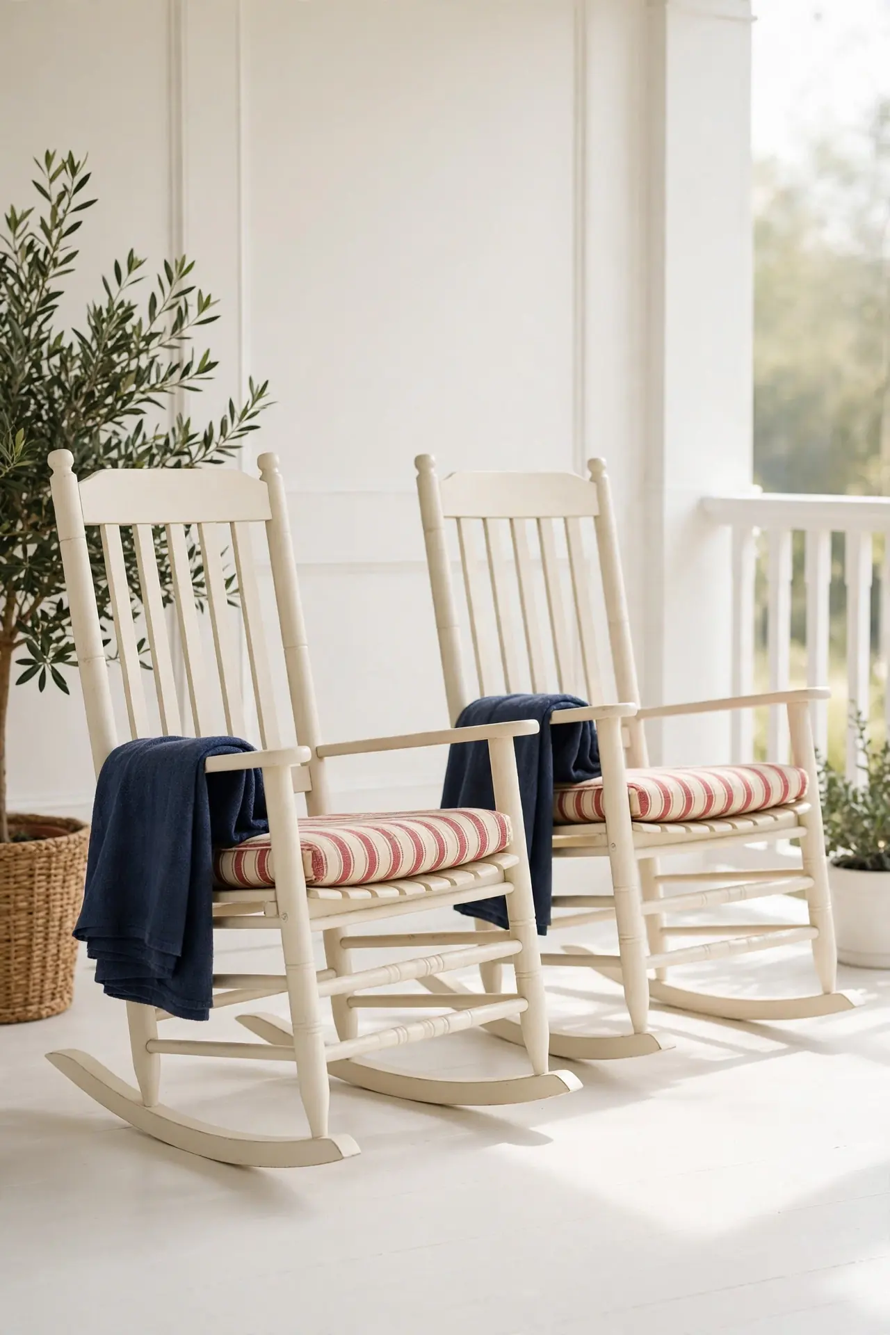Patriotic Rocking Chairs
