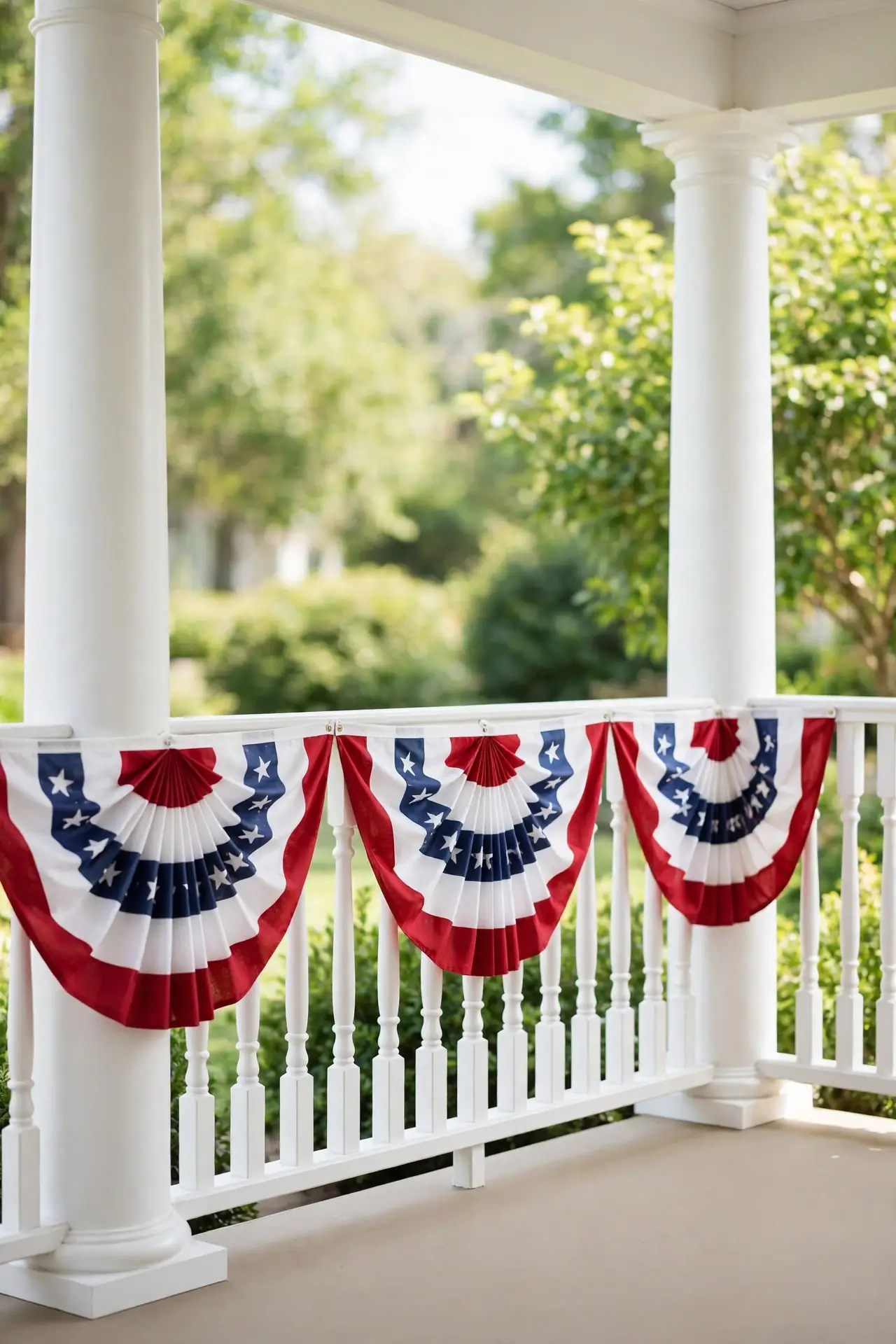 Red White Bunting