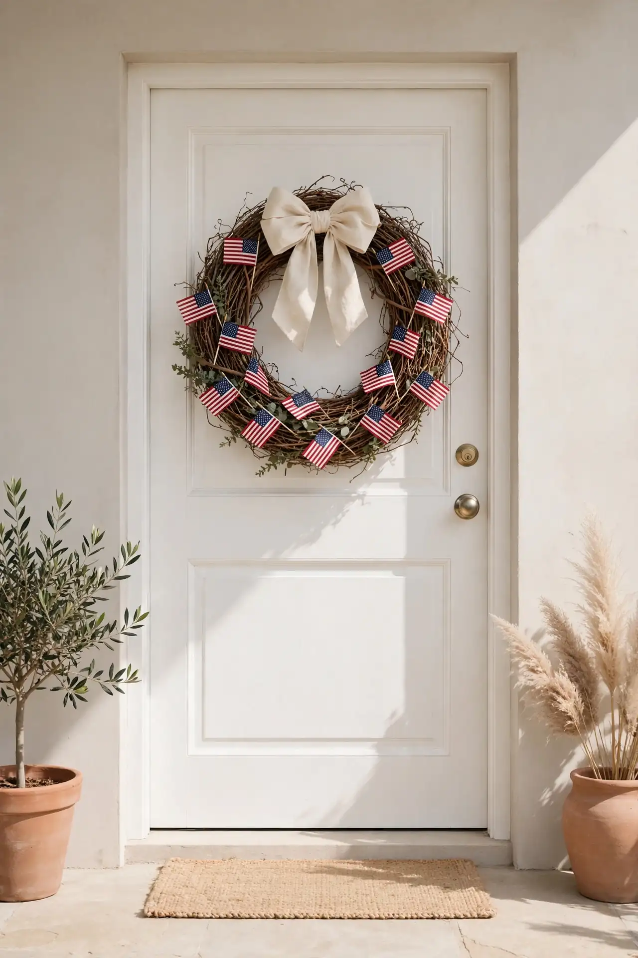 Stars and Stripes Wreath