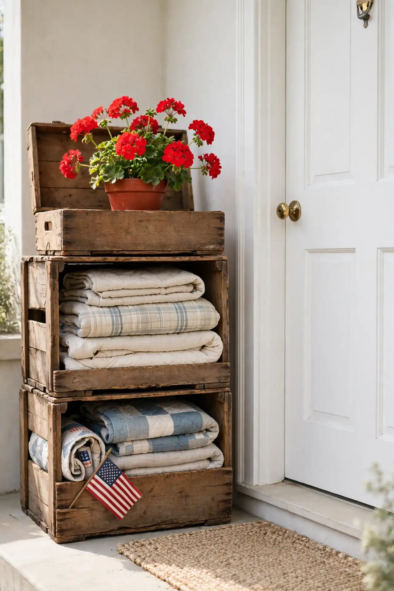 Vintage Crate Stack