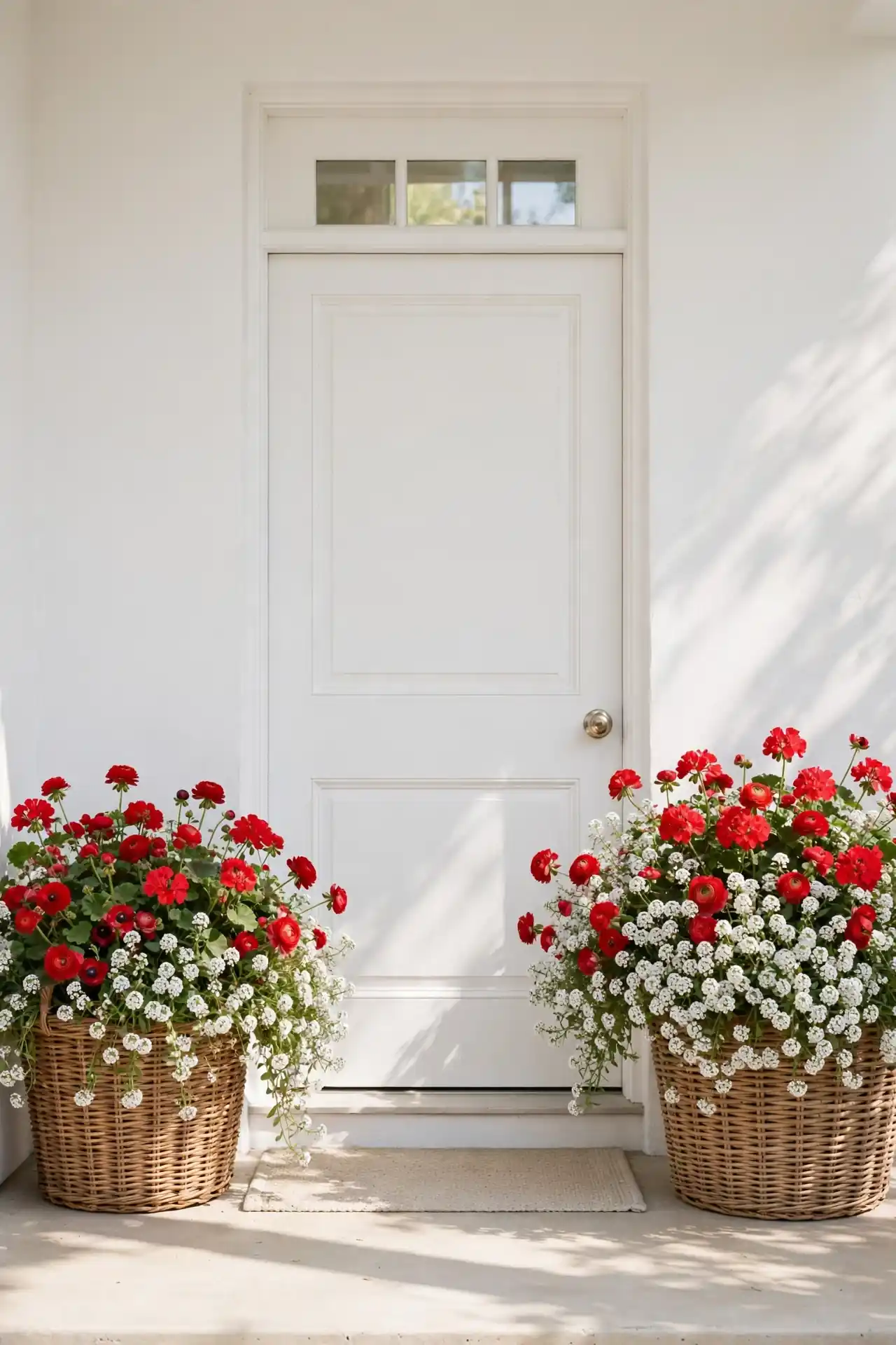 Wicker Basket Blooms