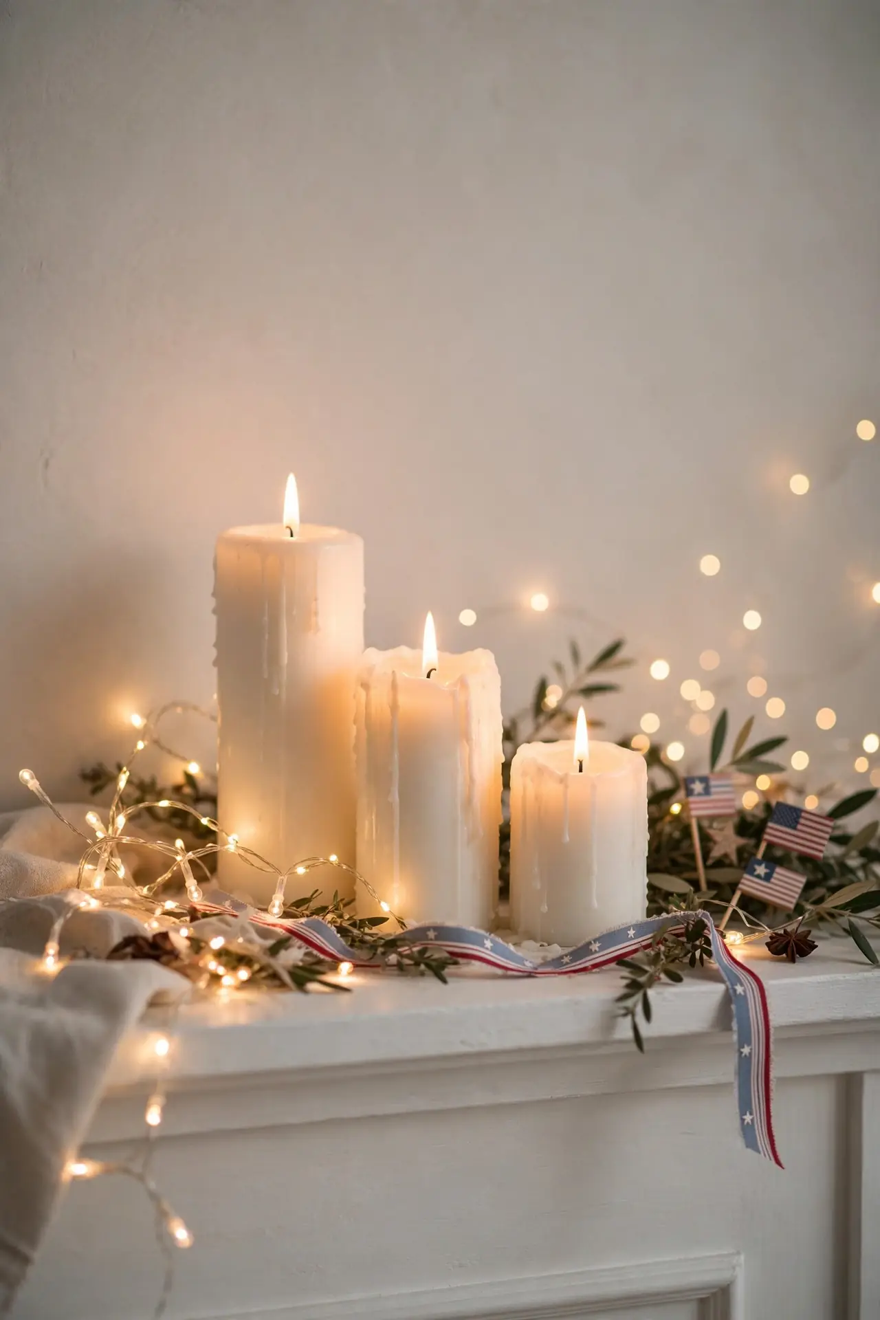 3. Candle Cluster Glow