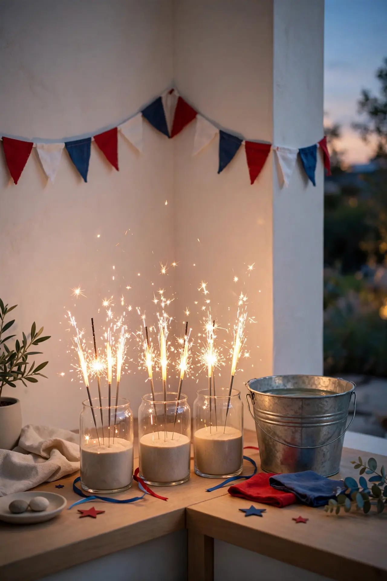 Sparkler Send-Off Corner