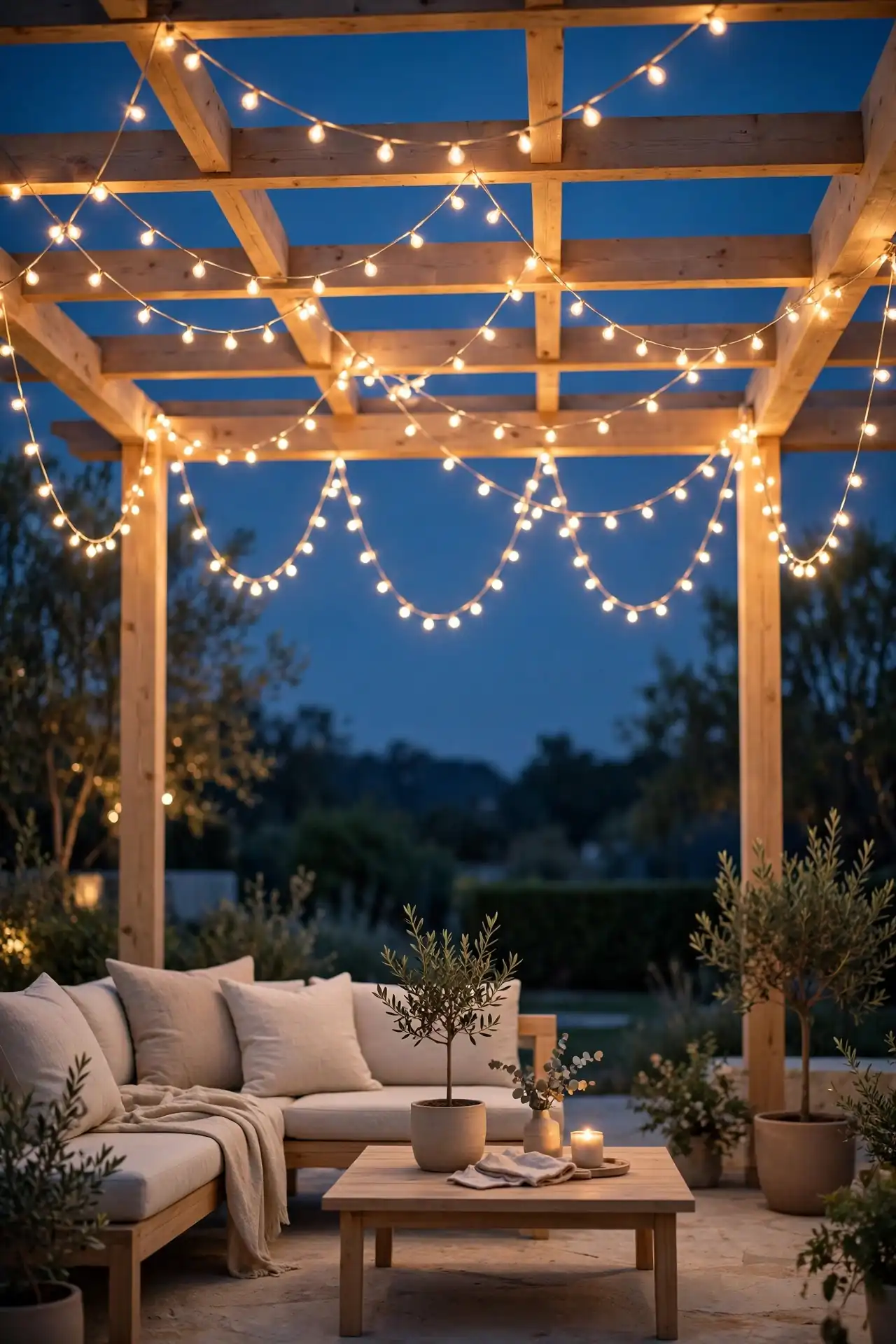 Twinkle Light Canopy