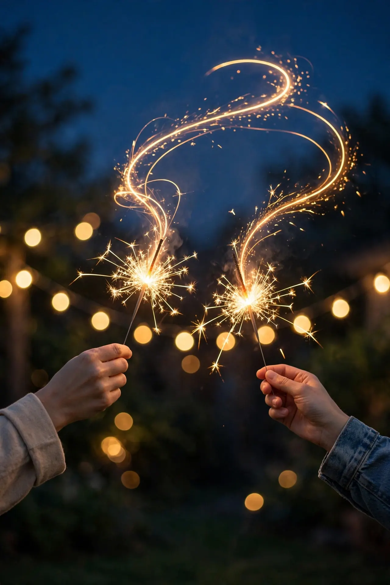Farewell Sparkler Sendoff