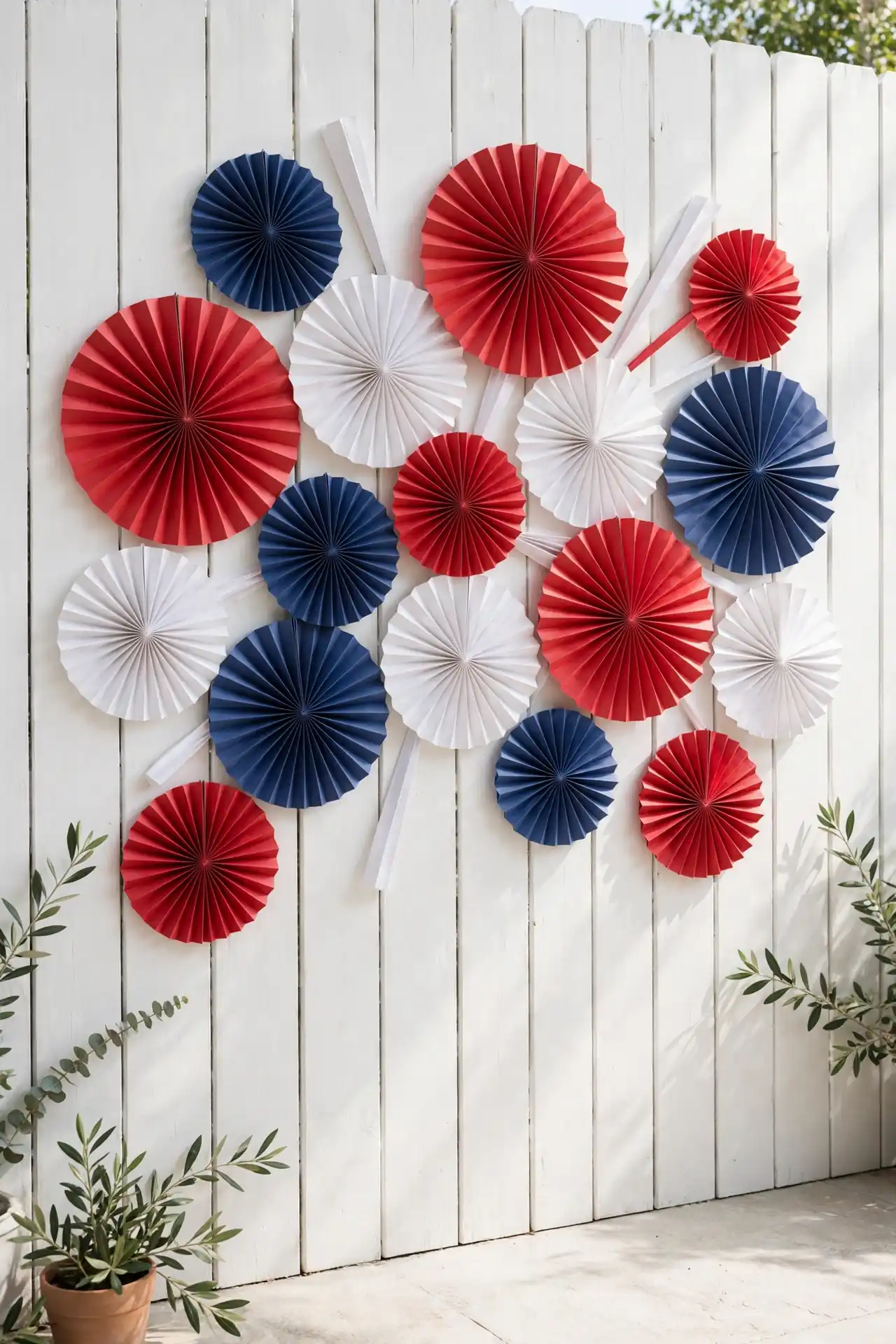 Firework Wall Backdrop
