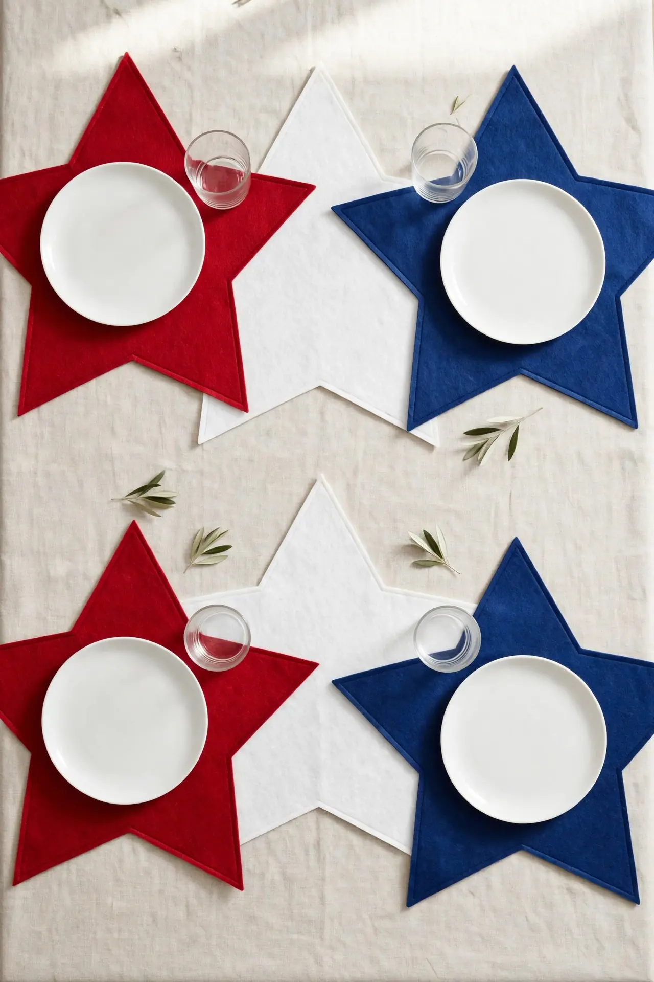 Star Shaped Placemats