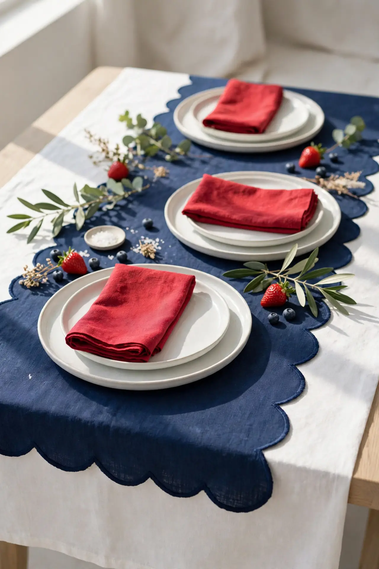 Scalloped Edge Runner