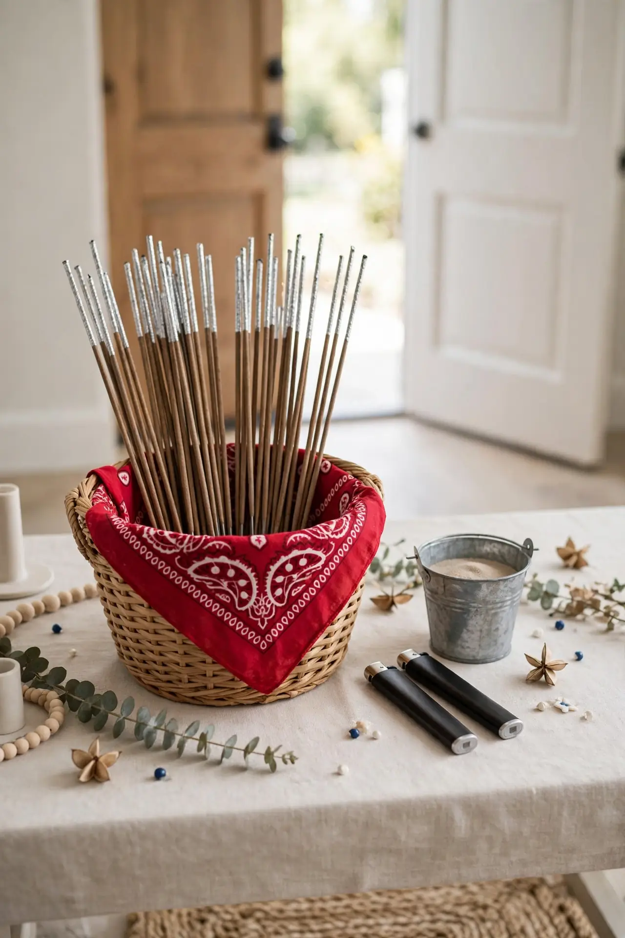 Sparkler Welcome Basket