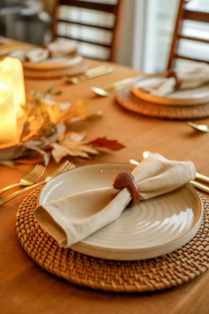 Acorn Napkin Rings