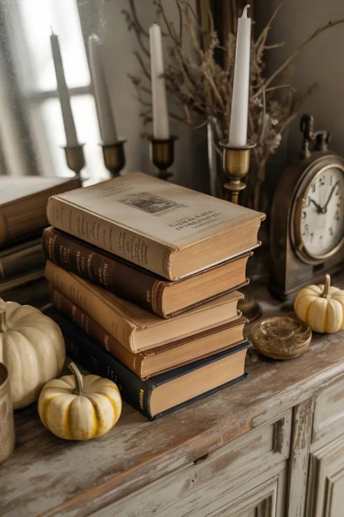Aged Book Stack