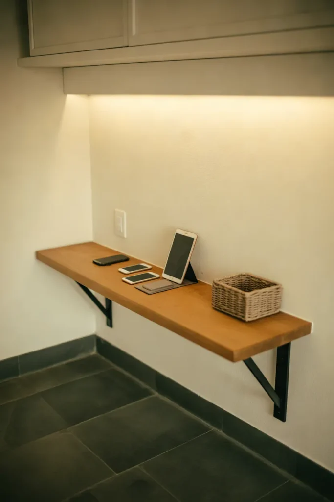 Charging Station Shelf