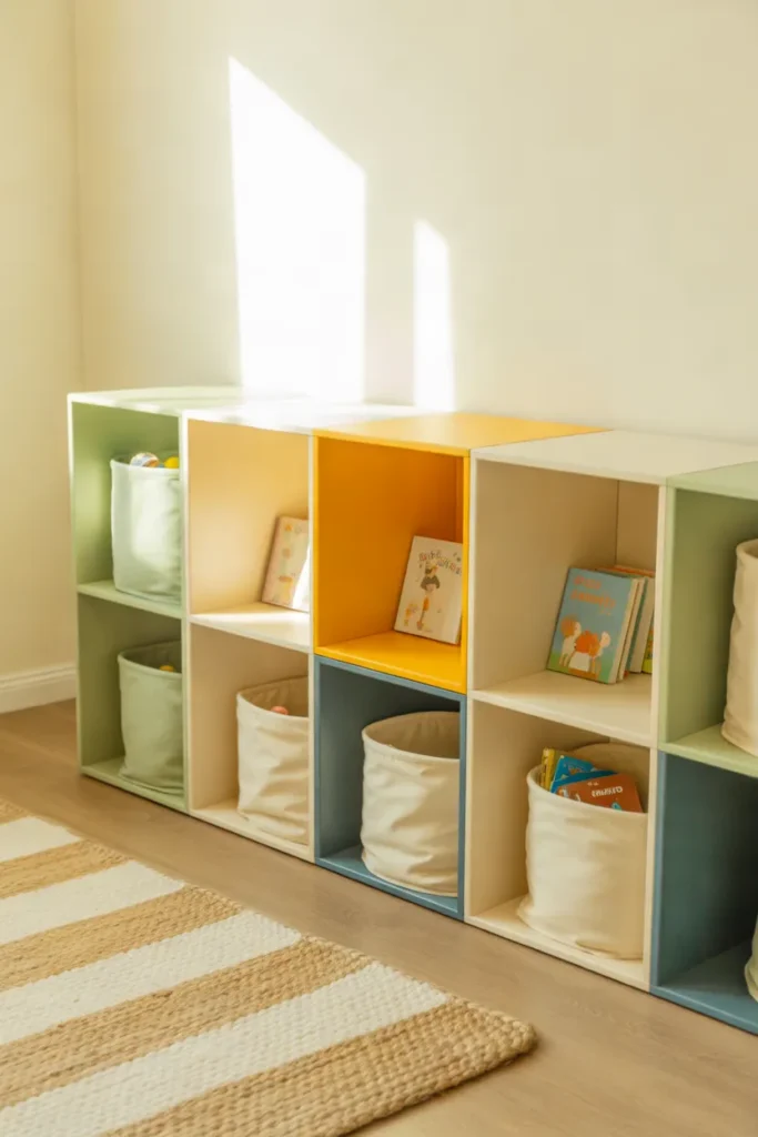 Colorful Storage Cubes