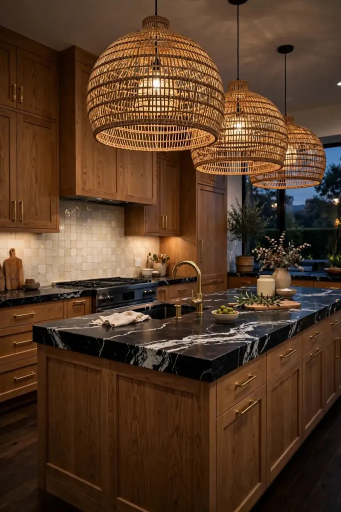 Contrasting Stone Tops