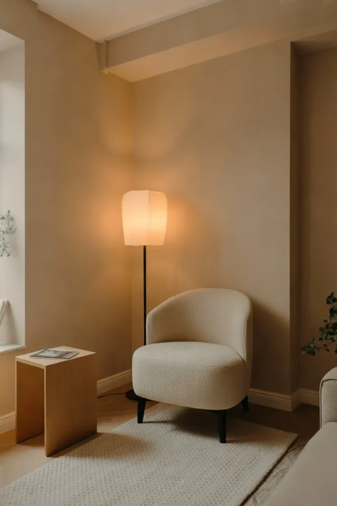 Corner Floor Lighting