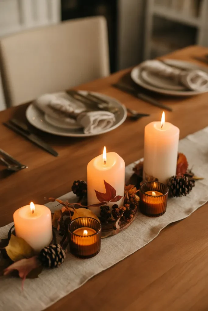 Cozy Candle Clusters