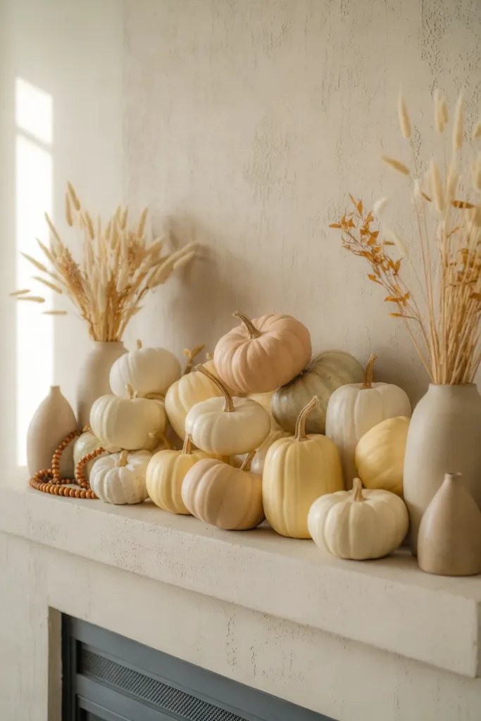 Cream Pumpkin Cluster