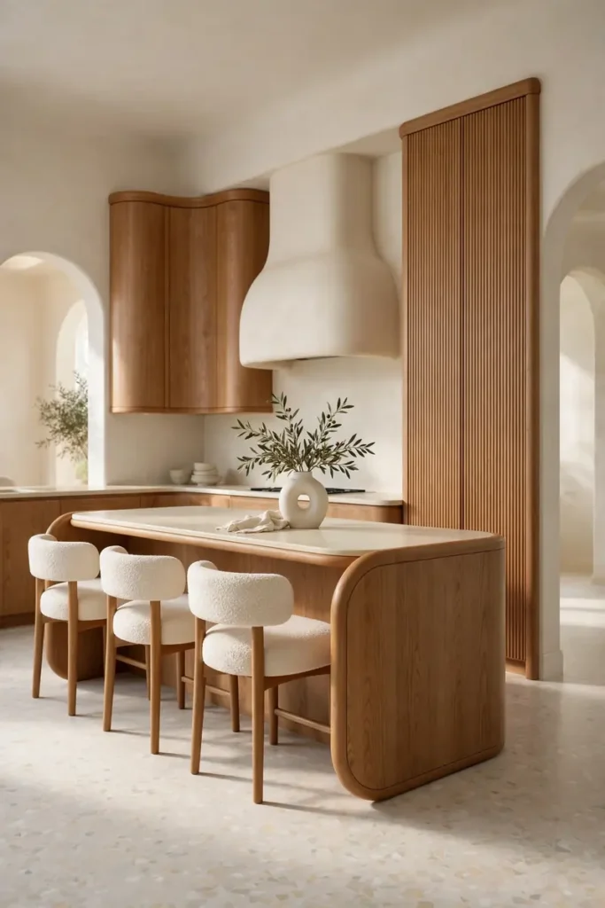 Curved Wood Corners