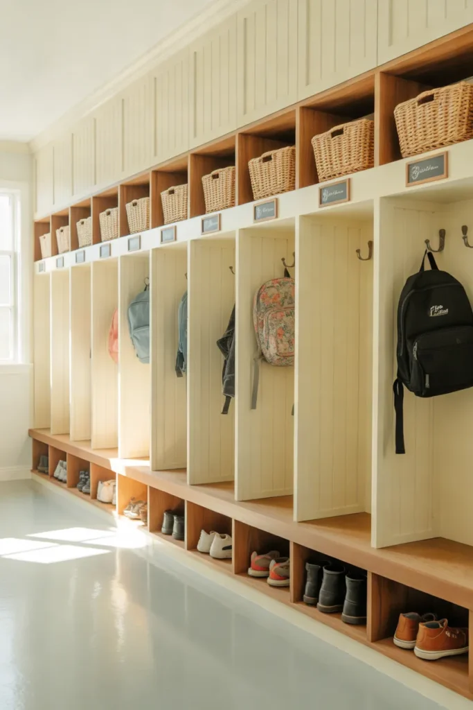 Family Locker Wall