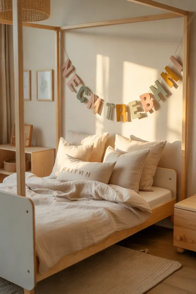 Felt Letter Garland