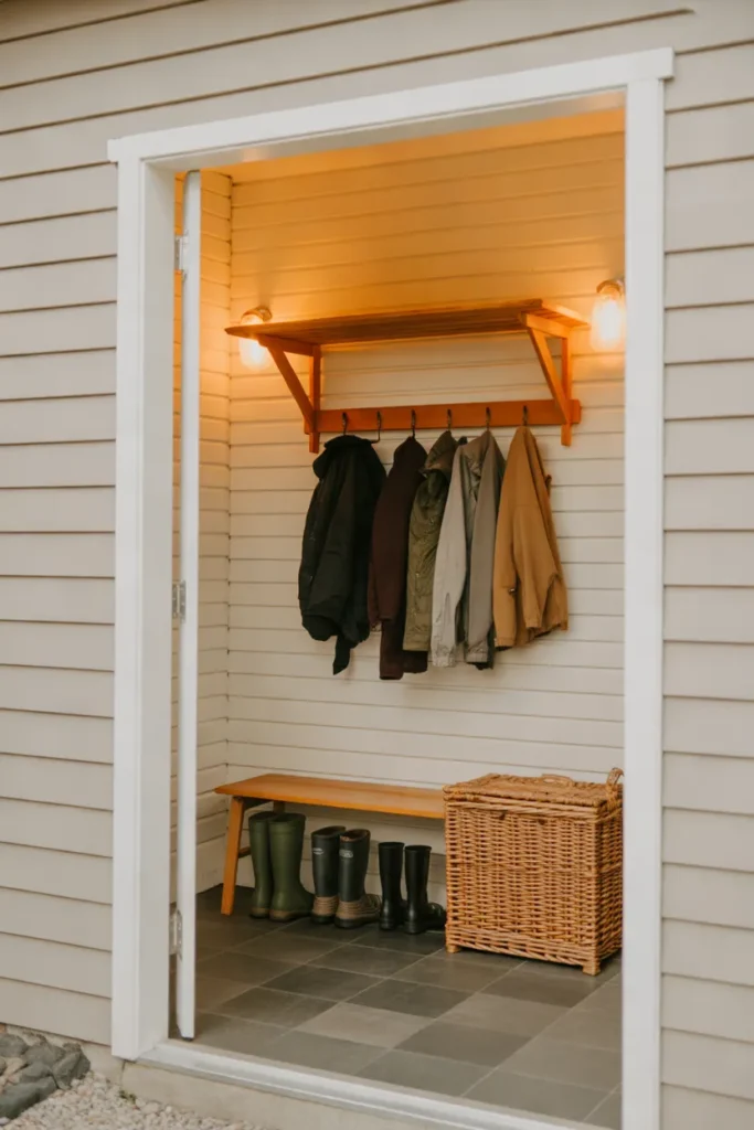 Fold-Down Drying Rack