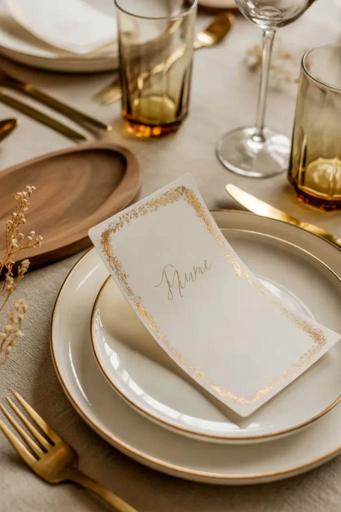 Gold Leaf Edges