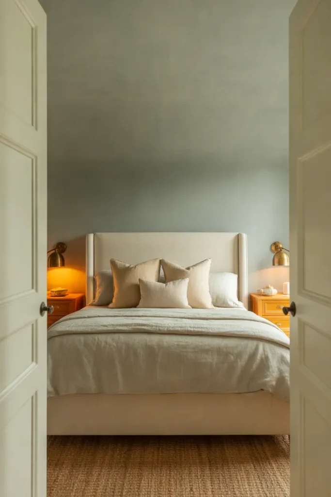 Gray Ceiling Accent