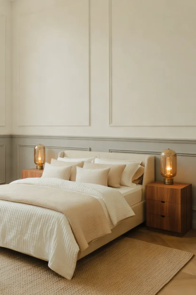 Gray Wainscoting