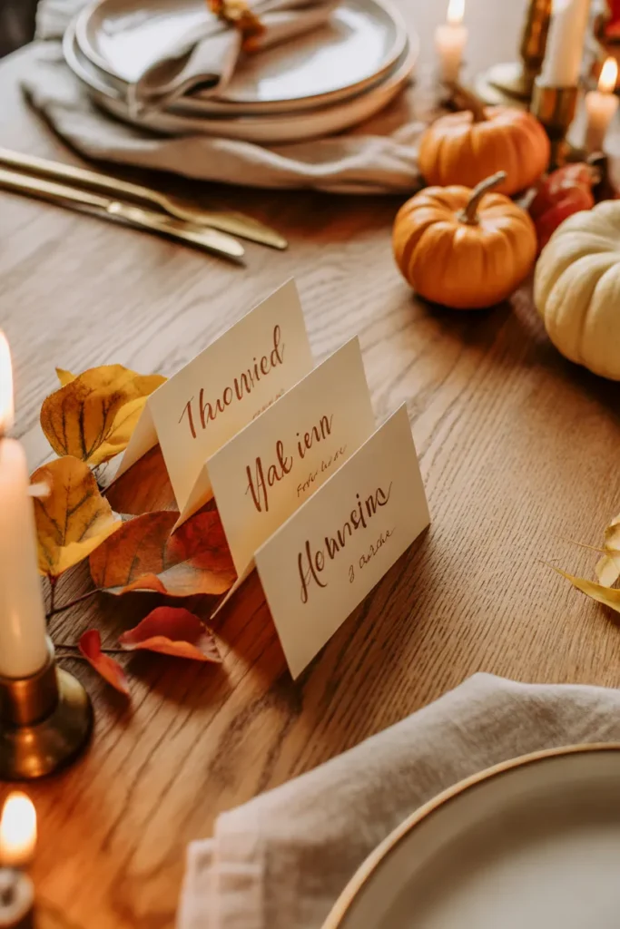 Handwritten Place Cards
