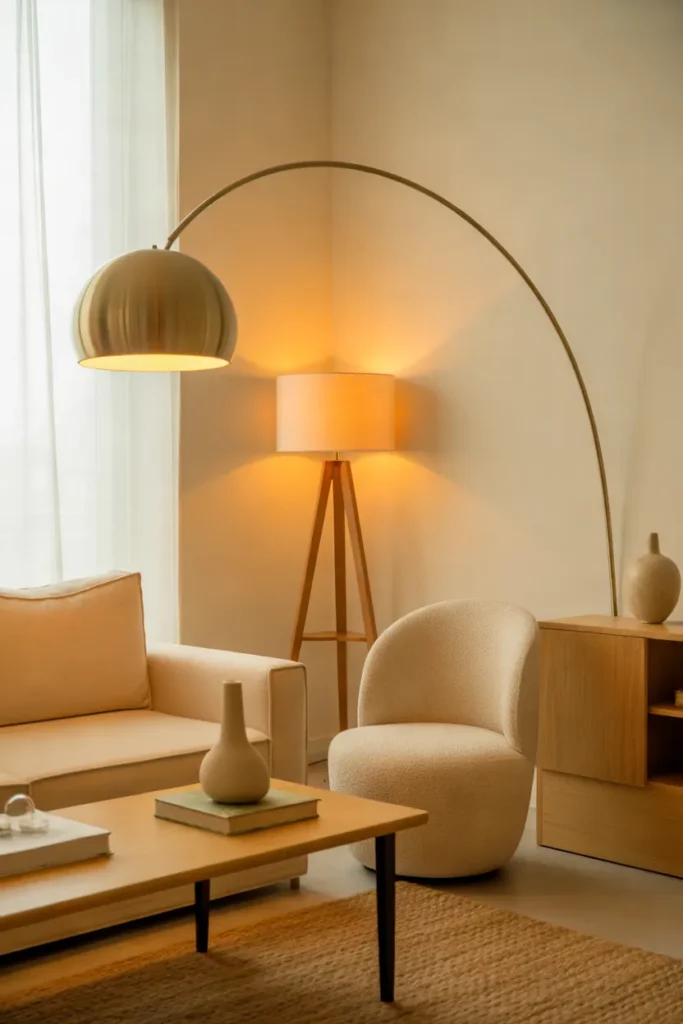 Layered Floor Lamps