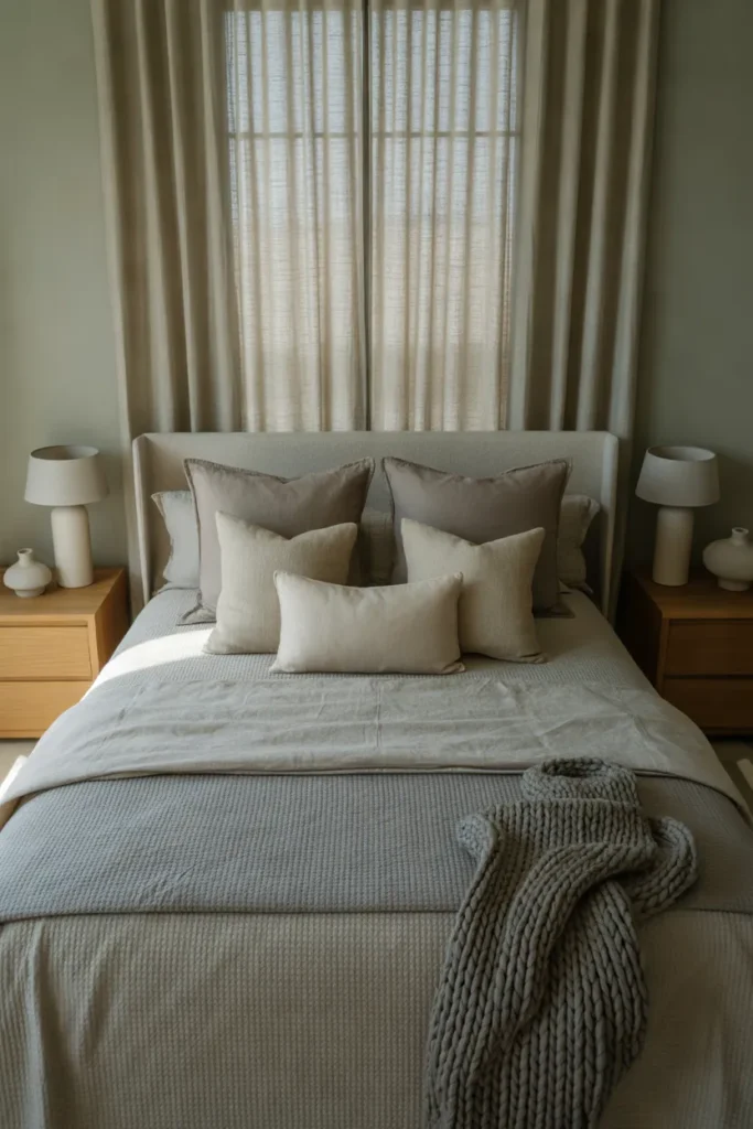Layered Gray Bedding