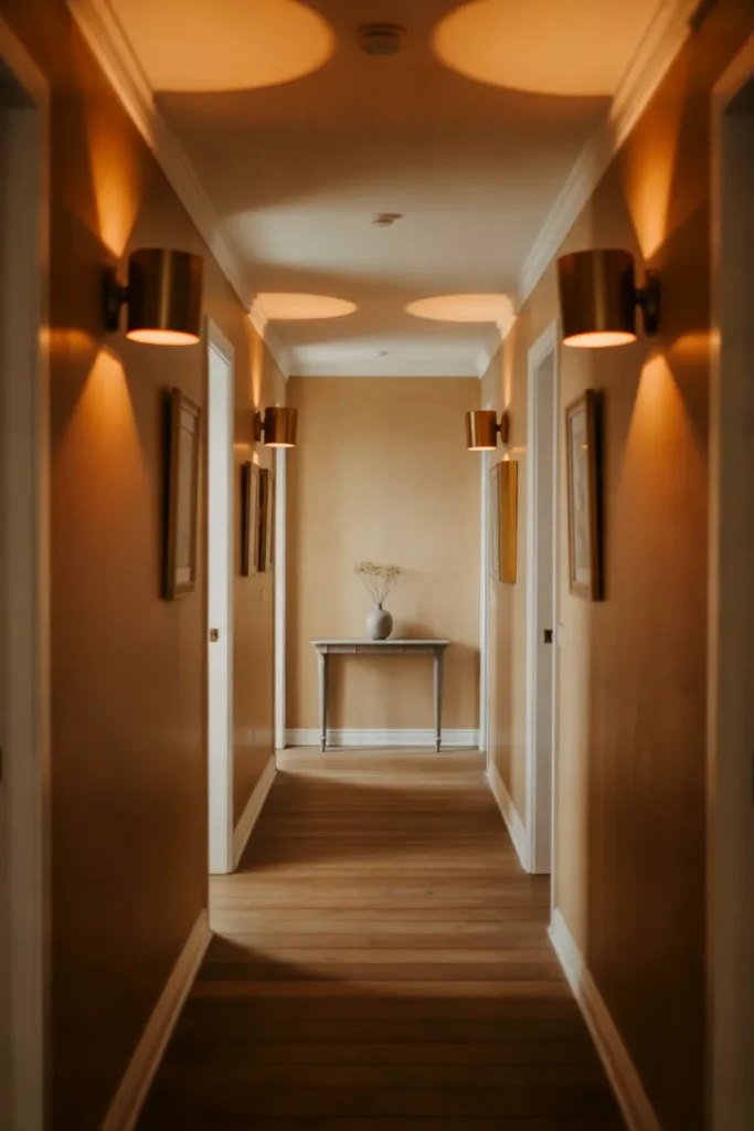 Layered Sconce Lighting