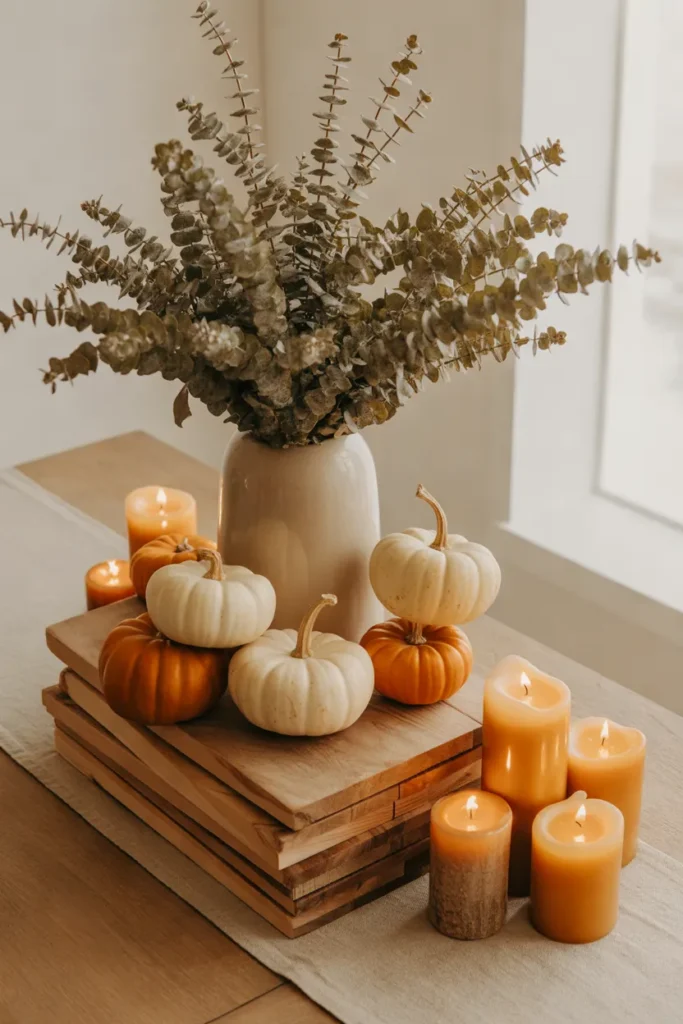 Layered Table Centerpiece