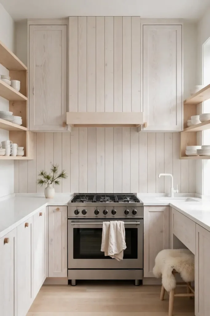 Light Wood Backsplash