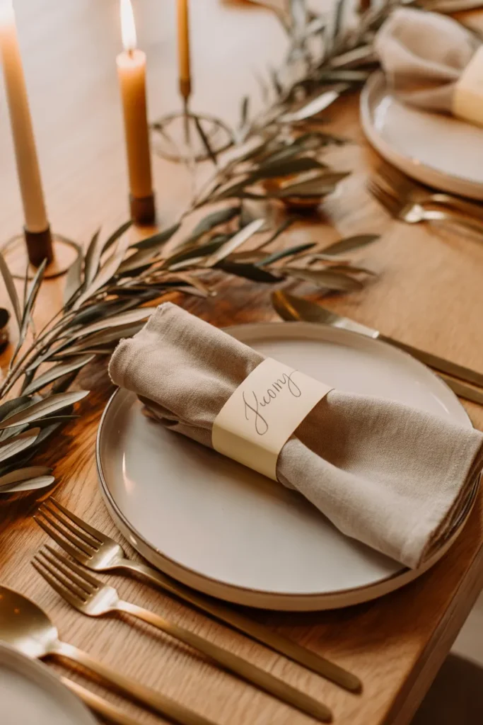 Linen Napkin Notes