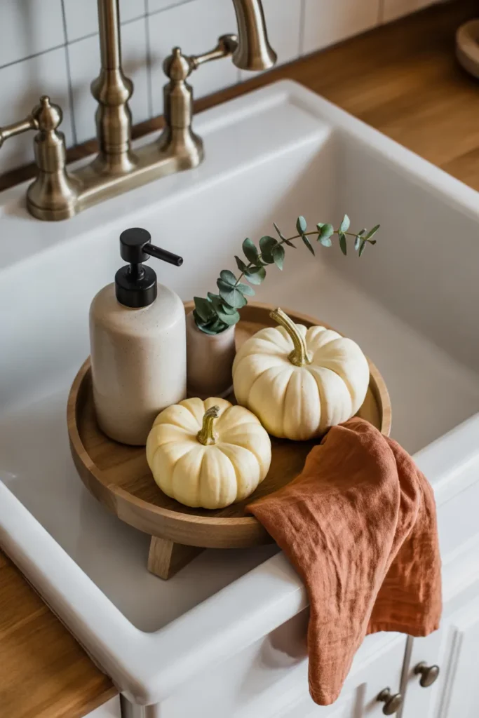 Mini Pumpkin Sink Tray