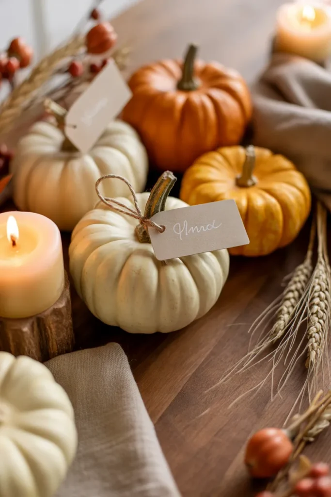 Mini Pumpkin Tags