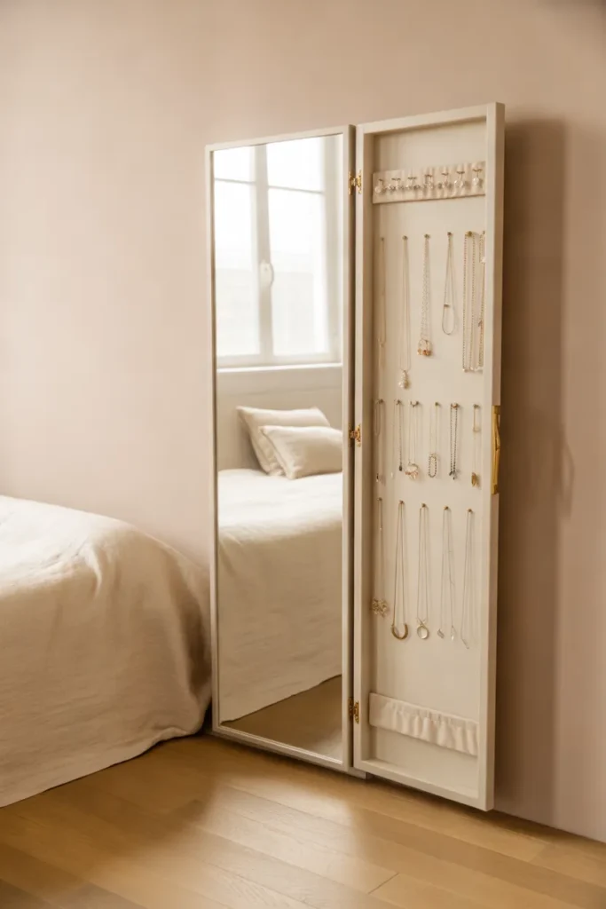 Mirror Jewelry Cabinet