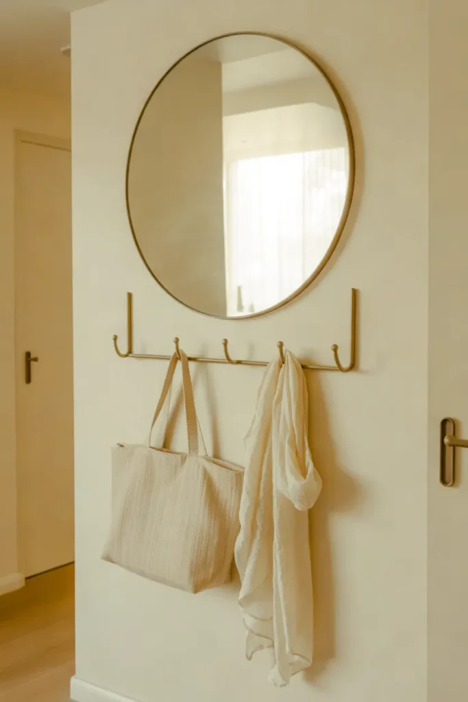 Mirror With Hooks