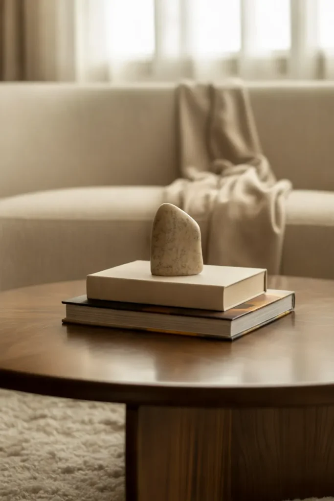 Neutral Book Stack