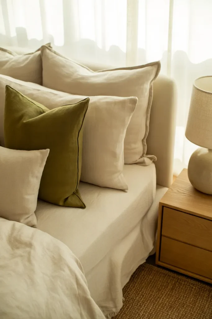Olive Green Accent Pillows