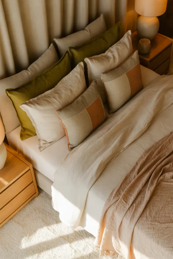 Olive Green Accent Pillows