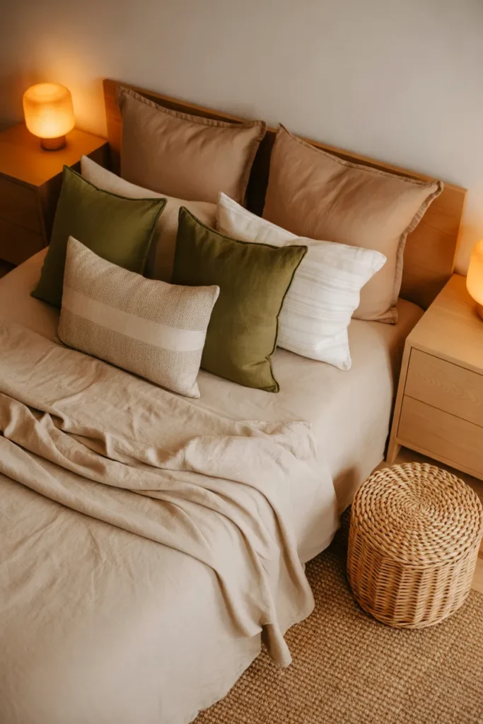 Olive Green Throw Pillows